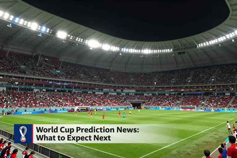 World Cup Prediction News: What to Expect Next